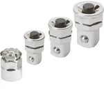 KS Tools GEARplus Stecknuss-Adapter-Satz, z&ouml;llig, 4-tlg - 503.4287