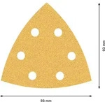 Bosch EXPERT C470 Schleifpapier f&uuml;r Deltaschleifer - 2608900928