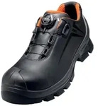 uvex 2 VIBRAM BOA Sicherheitsschuh S3 Halbschuh Leder schwarz/orange 46 - 6531246 -