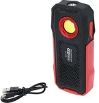 KS Tools Mobile Werkstatt-Handlampe, 500 Lumen, mit Bluetooth Lautsprecher,...