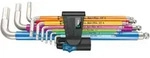 Wera 3950/9 Hex-Plus Multicolour HF Stainless 1 Winkelschl&uuml;sselsatz, metrisch +