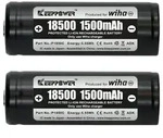 Wiha Akku-Set 18500 Li-Ion 2 St&uuml;ck in Box - 41914