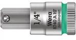 Wera 8740 A HF Zyklop Bitnuss + 1/4"-Antrieb + Haltefunktion f&uuml;r
