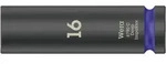 Wera 8790 C Impaktor Deep Steckschl&uuml;sseleinsatz mit 1/2"-Antrieb Violett -