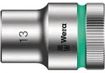 Wera 8790 HMC Zyklop-Steckschl&uuml;sseleinsatz mit 1/2"-Antrieb, metrisch T&uuml;rkis -