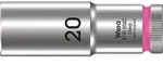 Wera 8790 HMC Deep Steckschl&uuml;sseleinsatz mit 1/2"-Antrieb Leuchtpink - 05004560001 -