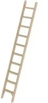 Munk Stufen-Anlegeleiter Holz ohne Traverse - 033710