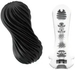 TENGA Flex Rocky Masturbator - Schwarz