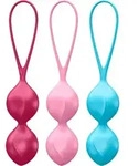 Satisfyer V Liebeskugelntraining-Set 3 St&uuml;ck - Bunt