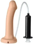 Strap-On-Me Spritzender Dildo L 19,6 cm - Beige