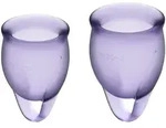 Satisfyer Feel Confident Menstruationstasse 2er-Pack - Lila