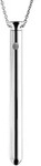 Crave Vesper Halskette mit Vibrator Silber - Silber