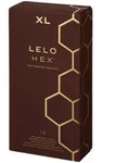 LELO Hex Respect XL Kondome 12 Stk - Clear