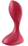 Satisfyer Backdoor Lover Analplug-Vibrator 11 cm - Rot