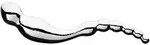 Le Wand Steel Swerve Stimulator 21,5 cm - Silber