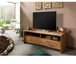 TV-Board Wildeiche 151x45x50 natur ge&ouml;lt PURE OAK #108