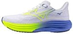 Mizuno Wave Rider 29 Schuhe Wei&szlig; Blau SS26 Damen, Gr&ouml;&szlig;e 43 - EUR