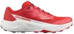 Salomon Pulsar Laufschuhe Rot Wei&szlig; SS26, Gr&ouml;&szlig;e EU 42