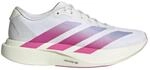 Adidas Adizero Evo SL Woven Laufschuhe Wei&szlig;/Rosa AW26 Damen, Gr&ouml;&szlig;e UK 4.5