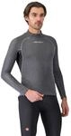 Langarm-Unterhemd Castelli Flanders 2 Grau Schwarz, Gr&ouml;&szlig;e S