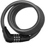 Abus Star 4508C/150 Spiralkabel-Schloss 1,5 m Schwarz