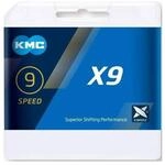 Kette KMC x9 114 Links 9v Grau