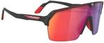 Brille Rudy Project Spinshield Mattschwarz Matte Black mit Bunten Gl&auml;sern