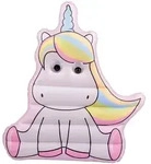 Happy People 77486 Luftmatratze Einhorn mit Wackelaugen 75x50cm