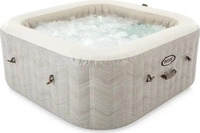 INTEX 28472NP, Intex 28472NP Whirlpool - Chevron Deluxe Square Bubble 196x196cm