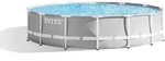 Intex 26720GN Prism Frame Pool-Set 427x107cm inkl. Pumpe, Leiter und Planen