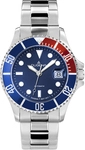 Diver Automatik Blau Silber