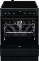 AEG Standherd mit Glaskeramik-Kochfeld / 60 cm CCB6446BBB