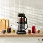 Karaca &Ccedil;aysever Robotea Pro 4 in 1 Sprechende Automatische Glas-Teemaschine,