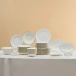 Karaca Fine Pearl Fame 58-teiliges Tafelservice f&uuml;r 12 Personen, Gold