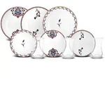 Karaca Nakkaş Dessert-Set f&uuml;r 6 Personen, 18 teilig