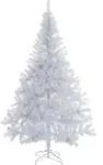 Casaria Weihnachtsbaum PVC - Metallfu&szlig; - 180 cm Wei&szlig;