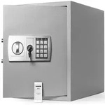 Deuba Safe - Elektronischer Doppelf&uuml;ller Led 35x40x40cm 56l - Silber