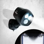 Panta LED-Au&szlig;enleuchte &ndash; um 360&deg; drehbar &ndash; Bewegungssensor &ndash; wetterfest