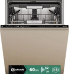 Bauknecht vollintegrierter Geschirrsp&uuml;ler: 60 cm - BK7IA115B2M6L0