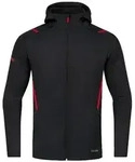 Jako Trainingsjacke Challenge mit Kapuze 502-schwarz/rot XL -