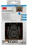 3M Maske f&uuml;r Farbspritzarbeiten 6002 1x Halbmaske 6200M, 2x Gasfilter 6055, 2x