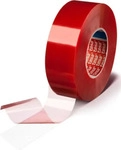 TESA 04965-00179-00, TESA tesafix 4965 25mmx50m transparent, PV0 Folienliner rot