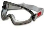 3M 2890 Vollsichtbrille, AS/AF/UV, PC, mit Bel&uuml;ftungsschlitz, verstellbare Gelenke