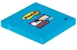 3M Post-it Super Sticky Notes 6546SEB, 76 mm x 76 mm, paradiseblau, 1 Block &agrave; 90