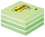3M Post-it Notes W&uuml;rfel, Gr&uuml;n, 76 mm x 76 mm, 450 Blatt/Block, 1 Block/Packung,