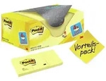 3M Post-it Notes Promotion 653Y-20, 20 Bl&ouml;cke &agrave; 100 Blatt im Karton zum