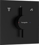 Hansgrohe 75417670, Hansgrohe DuoTurn E Einhebelmischer UP f&uuml;r 2 Verbraucher schwarz