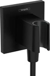 Hansgrohe 26889670, Hansgrohe Fixfit Porter E Schlauchanschluss schwarz matt