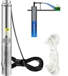 VEVOR 88,9 mm Tiefbrunnenpumpe 750W Brunnenpumpe 105L/min Tauchpumpe max.