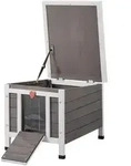 VEVOR Katzenhaus Katzenhöhle Katzen Hütte Holz Outdoor winterfest 513x420x420mm VEVOR Katzenhaus Katzenhöhle Katzen Hütte Holz Outdoor winterfest 513x420x420mm